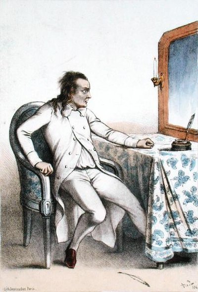 Frederick Lemaitre (1800-76) en el papel de Georges Maurice de 