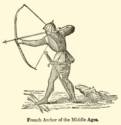 Arquero francés de la Edad Media de French School