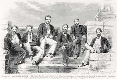 Expedición francesa a Me-Kong, 1868 de French School