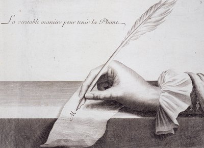 Caligrafía francesa: 