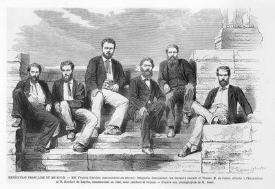 Expedición francesa al Mekong con Francis Garnier de French School