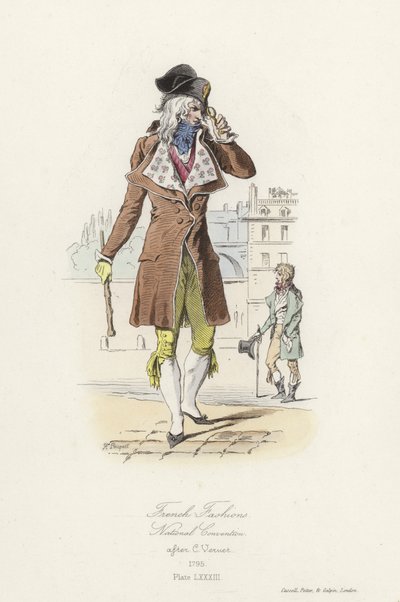 Modas francesas, época de la Convención Nacional de French School