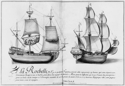 Fragatas, La Rochelle, ilustración de 
