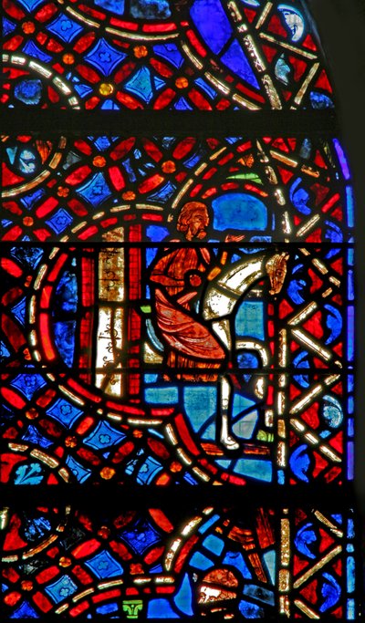 De la ventana w12, la ventana del Buen Samaritano; el viajero deja la ciudad curado? de French School