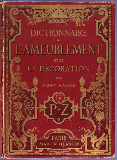 Portada del Dictionnaire de l