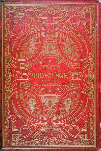 Portada de Les Arts au Moyen Age, publicado por Firmin Didot en 1873 de French School