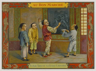 Futuro artista en una escuela china de French School