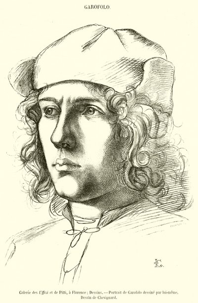 Galería de los Uffizi y de Pitti, en Florencia de French School