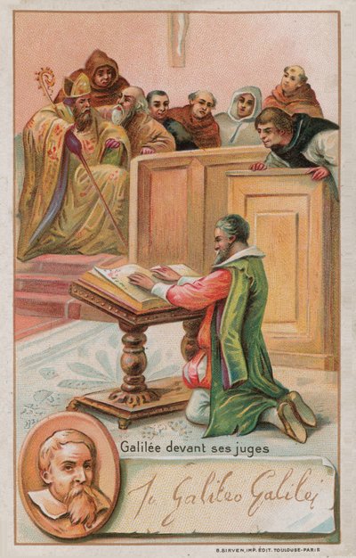 Galileo Galilei ante los jueces de French School