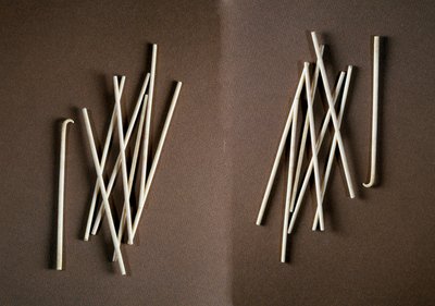 Juego de daffle, antecesor de los mikados. Siglo XVII, Museo del Renacimiento de French School