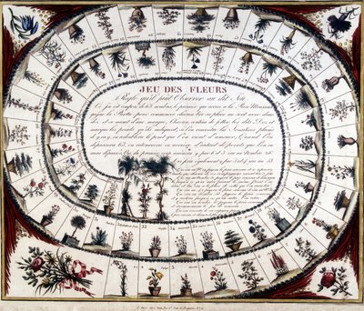 Juego de flores de French School