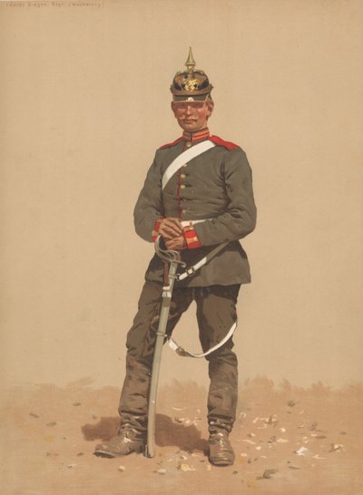 Dragón de la Guardia, Regimiento, Uniforme de Guardia de French School