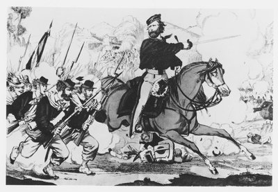 Garibaldi en la Rocca d