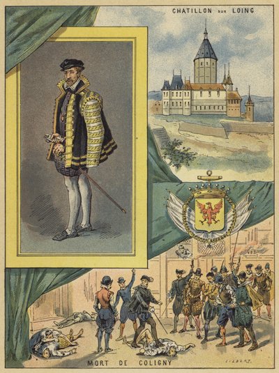 Gaspard De Coligny de French School