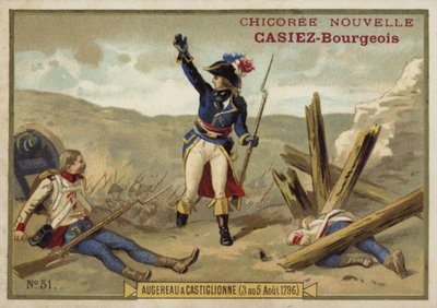 El General Augereau en la Batalla de Castiglione, Italia, Guerras Revolucionarias Francesas, 3-5 de agosto de 1796 de French School