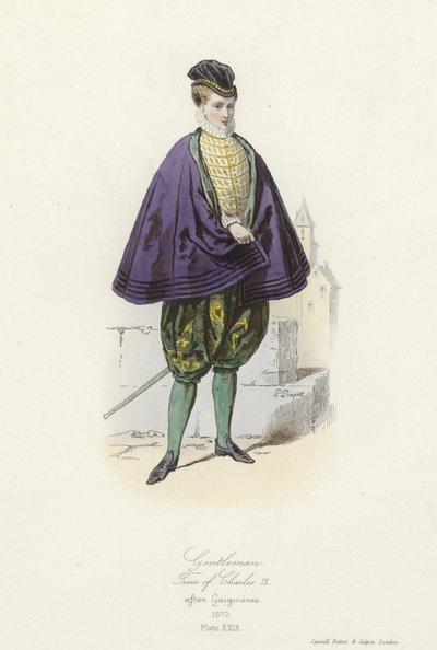 Caballero de la época de Carlos IX de Francia de French School