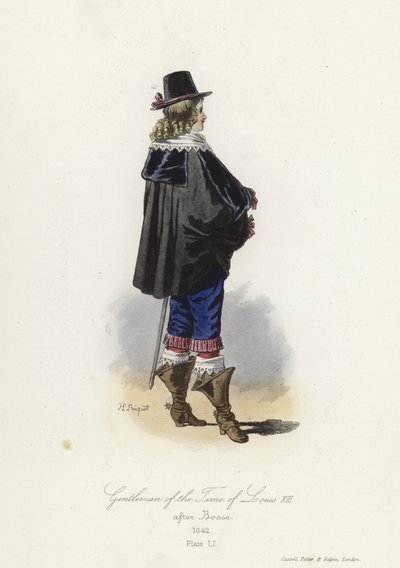 Caballero de la época de Luis XIII de Francia de French School