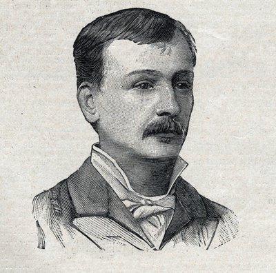 Georges Courteline, cuyo nombre real es Georges Victor Marcel Moinaux (1858-1929), novelista y dramaturgo francés, en "Le Petit Parisien" de French School