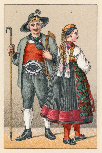 Traje de Tirol, Alemania de French School