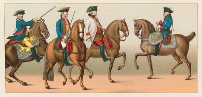 Traje de Alemania del siglo XVIII de French School