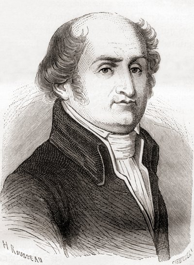 Gilbert Romme, de Les Merveilles de la Science, publicado hacia 1870 (grabado) de French School