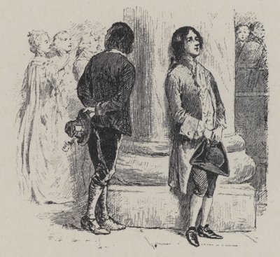 Giovanni Battista Pergolesi, compositor, violinista y organista italiano (grabado) de French School
