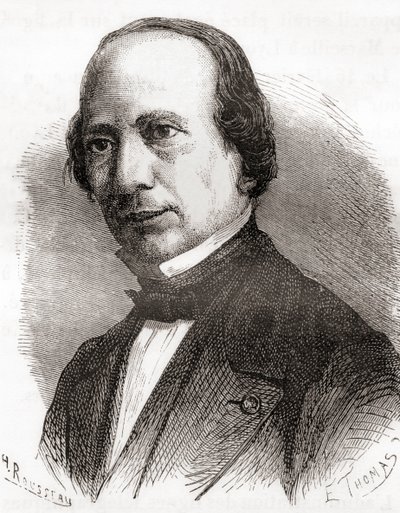 Giovanni Caselli, de Les Merveilles de la Science, publicado c.1870 (grabado) de French School
