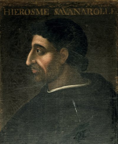 Girolamo Savonarola (1452-98) de French School