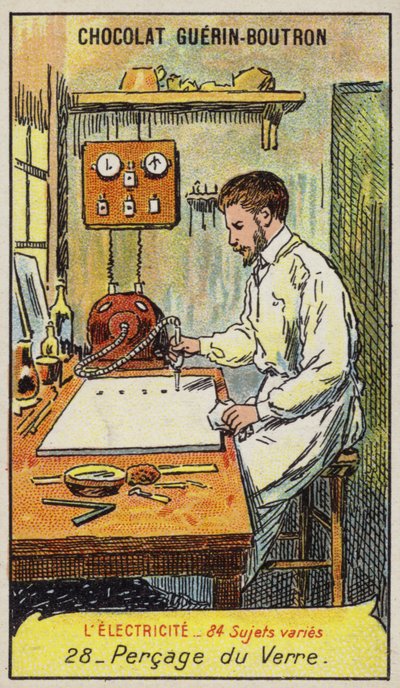 Perforación de vidrio de French School