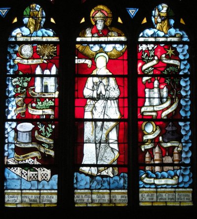 Dios y la Virgen de French School