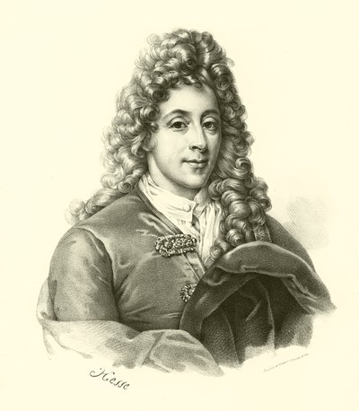 Godfried Schalcken, o Gottfried Schalken, retrato de French School