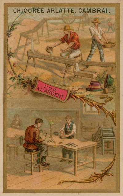 Industria del oro y la plata de French School