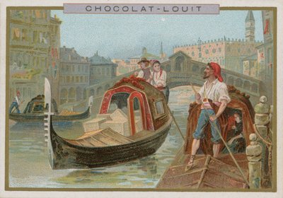 Góndola, Venecia de French School