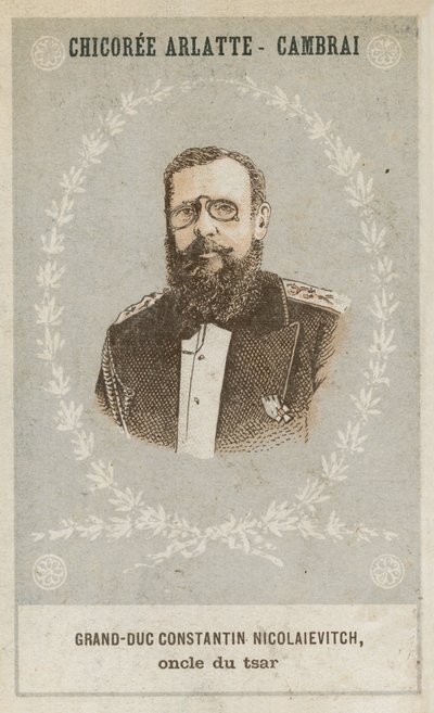 Gran Duque Constantino Nicolaievitch, tío del zar de French School
