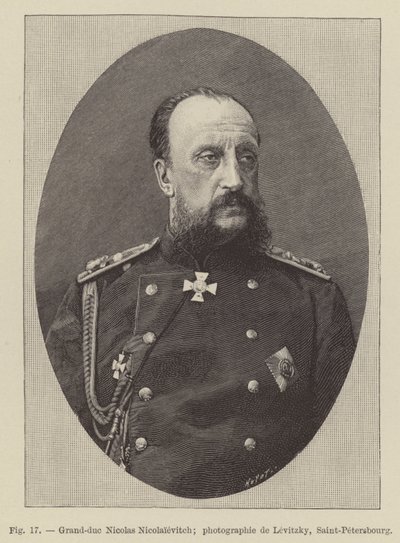 Gran duque Nicolás Nikolaevich de French School