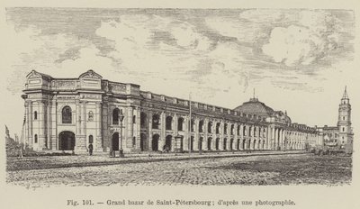 Gran bazar de San Petersburgo de French School