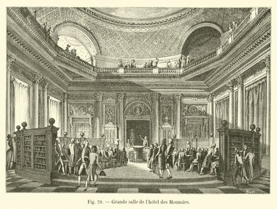 Gran sala del hotel de Monedas de French School