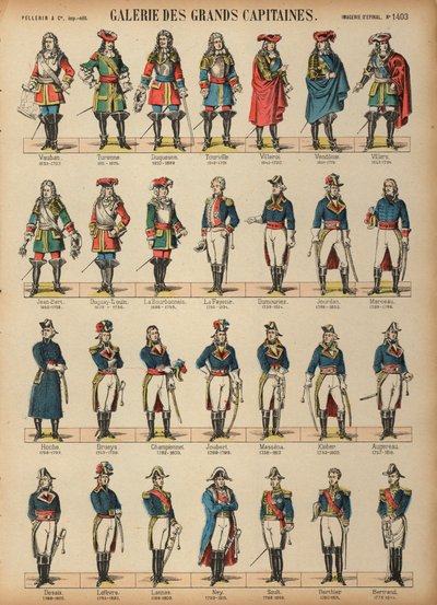 Grandes comandantes militares franceses de French School