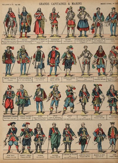 Grandes figuras militares de French School