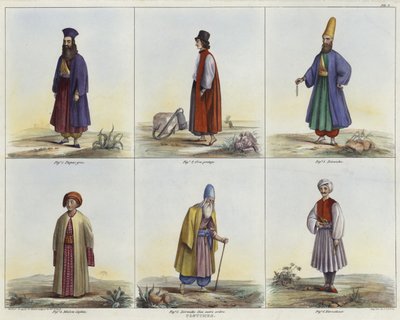 Trajes griegos de French School