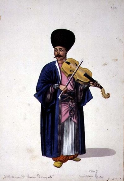 Músico Griego de French School