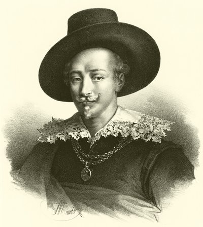 Guido Reni, retrato de French School