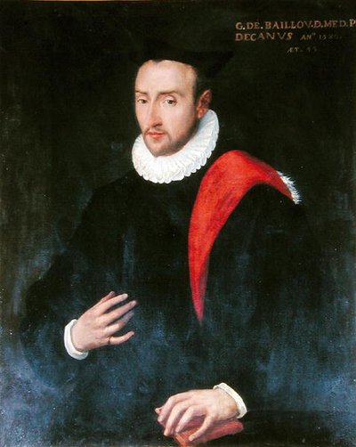 Guillaume de Baillou (1538-1616) 1580 de French School