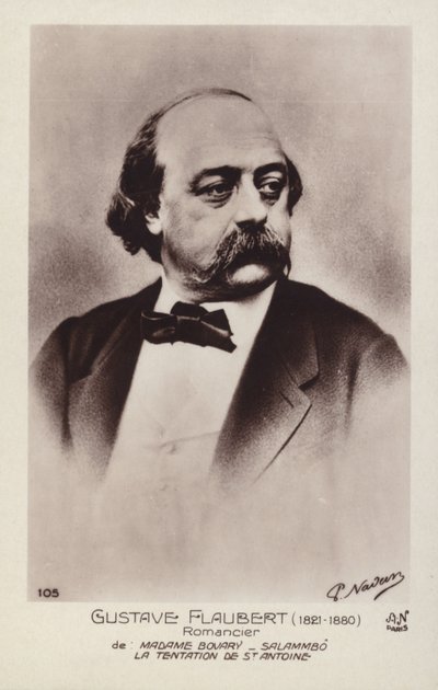 Gustave Flaubert (1820-1881), novelista francés de French School