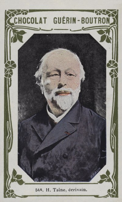 H Taine, escritor de French School