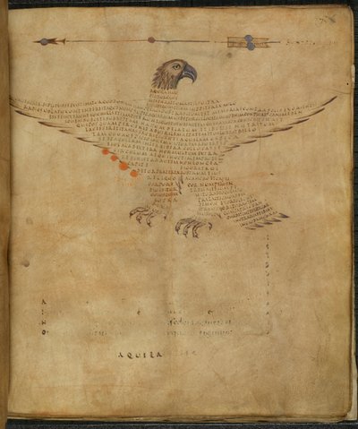 Harley 647, f.7 Ilustración de la constelación 