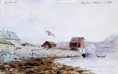 Puerto de Havoysund (Havoesund) en Noruega de French School