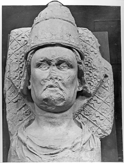 Cabeza del Antipapa Clemente VII (1342-94) de French School