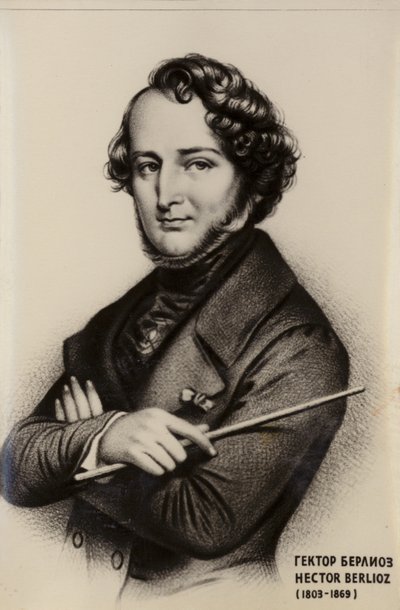 Hector Berlioz, compositor romántico francés (1803-1869) de French School