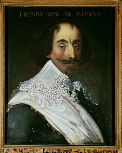 Henri (1579-1638) Duque de Rohan, 1617-38 de French School